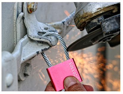 Kabelplombe Ø 5,0 × 250 mm – Hochsicherheits-Kabelplombe – Bild 5