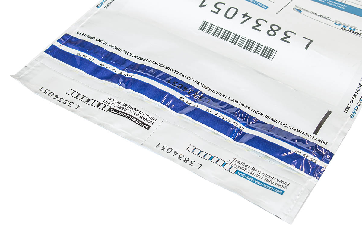 Secure Bag B4 - receipts
