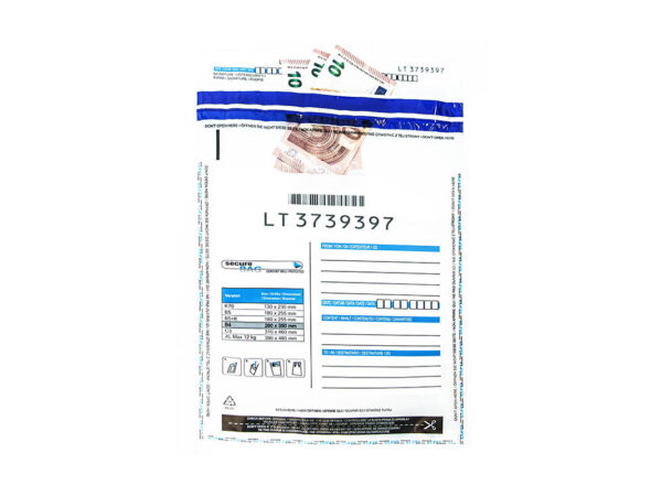 Secure Bag B4 transparent