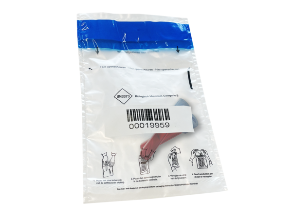 Leakprooftaschen UN3373 165x265 mm (mit Beutel)