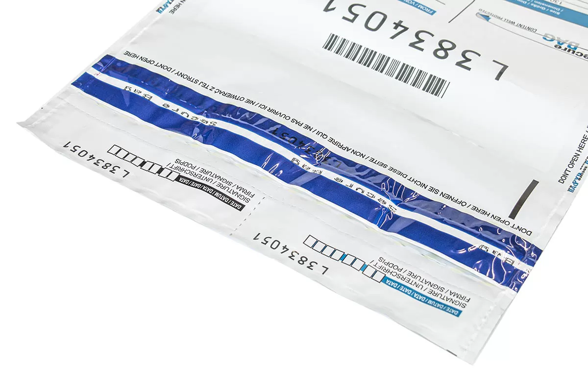 Secure Bag B4 - receipts