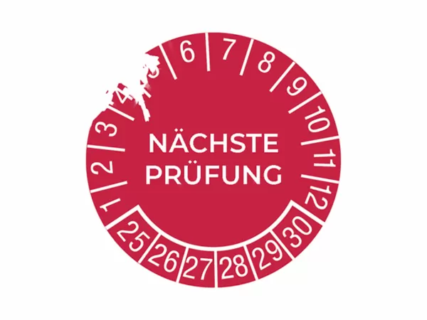 Etiketten mit Sicherheitsstandard